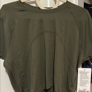 Swiftly Tech Cropped Short Sleeve 2.0 Green Lululemon